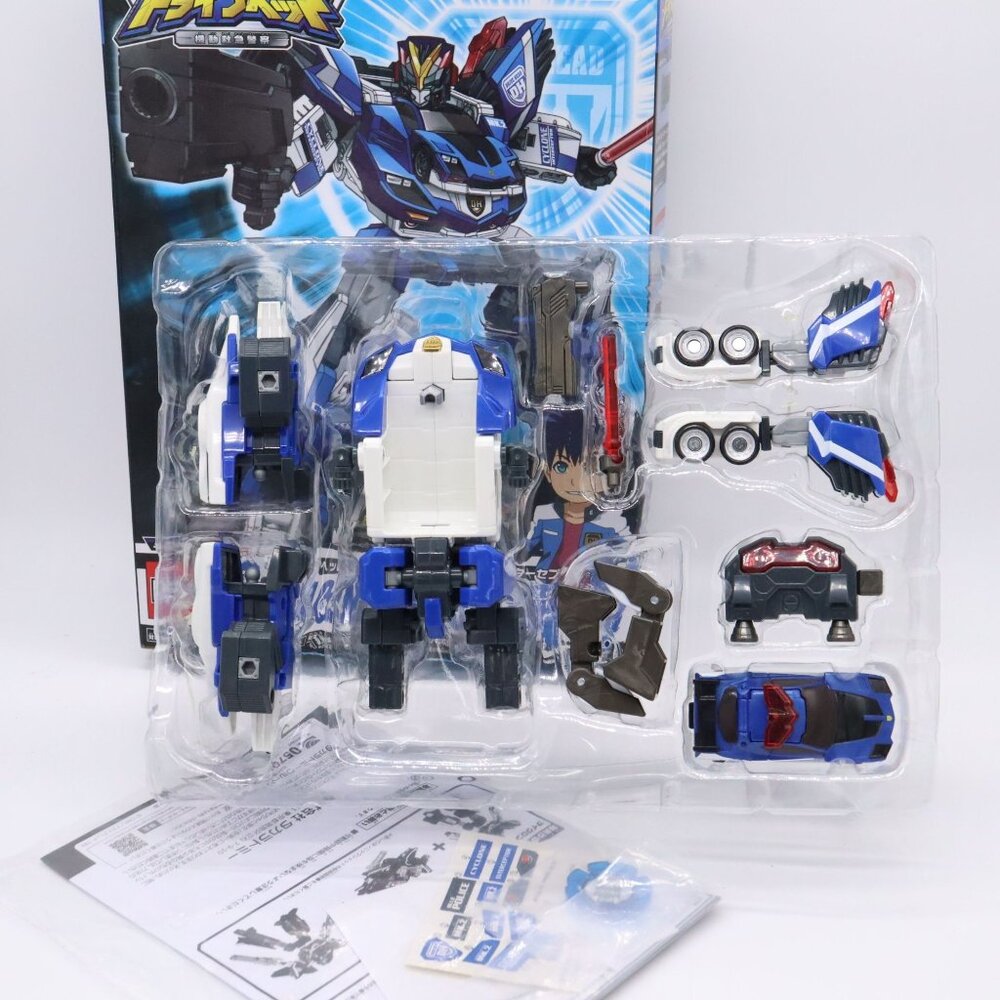 Takara Tomy Hyper‎ Rescue Drive Head 01MKII CYCLONE INTERCEPTOR Tomica